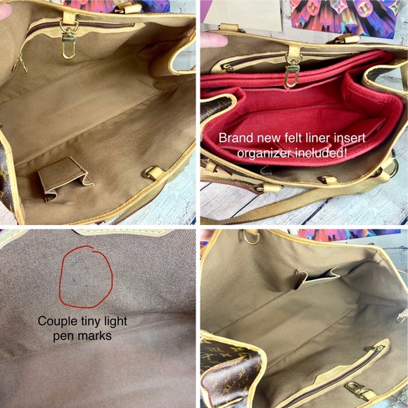 Louis Vuitton Batignolles Horizontal Shoulder bag with charm and dust bag - Picture 6 of 16